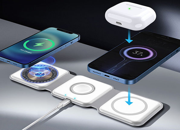 Get rid of that mess of wires with MagStack’s 3-in-1 wireless charging station – Guerin Green