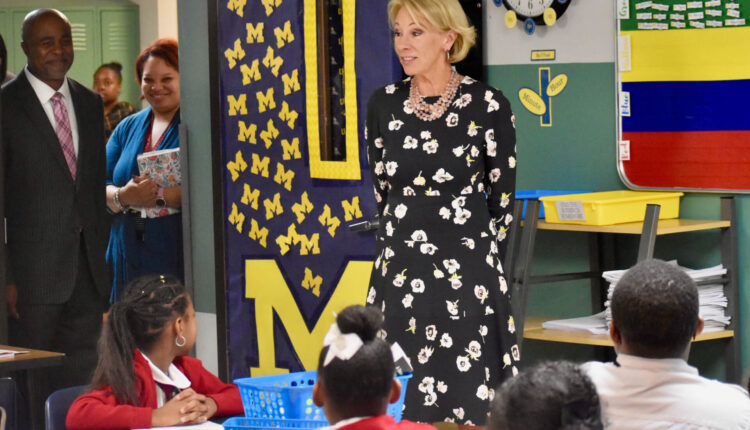 Betsy DeVos touts voucher ballot initiative that could circumvent Whitmer’s veto ⋆ Michigan Advance