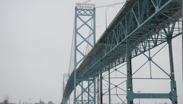 Ambassador Bridge reopens after week of right-wing protests ⋆ Michigan Advance