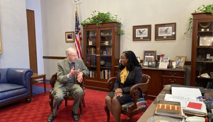 Supreme Court nominee Ketanji Brown Jackson meets with top members of U.S. Senate ⋆ Michigan Advance