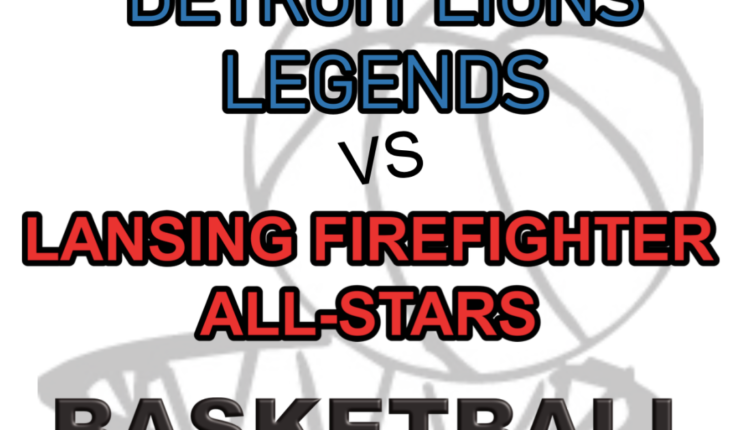Lansing firefighters to host annual Detroit Lions vs. Lansing Firefighters All Star game

