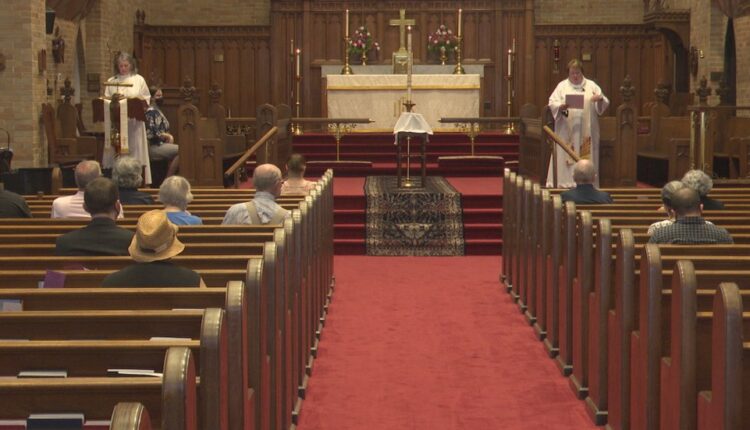 Ashes of 2 men laid to rest in Lansing after spending years on a shelf

