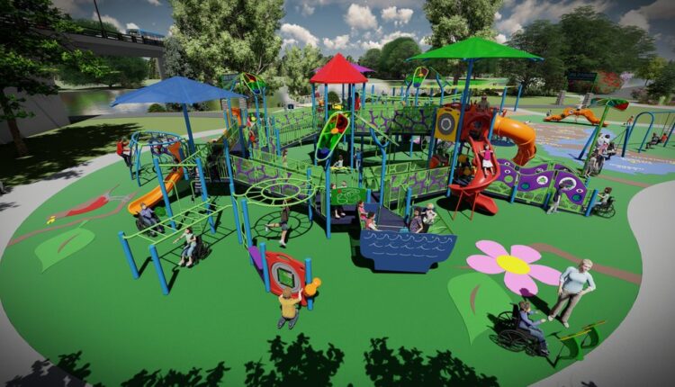 'Truly inclusive' -- A new park for all is coming to Lansing
