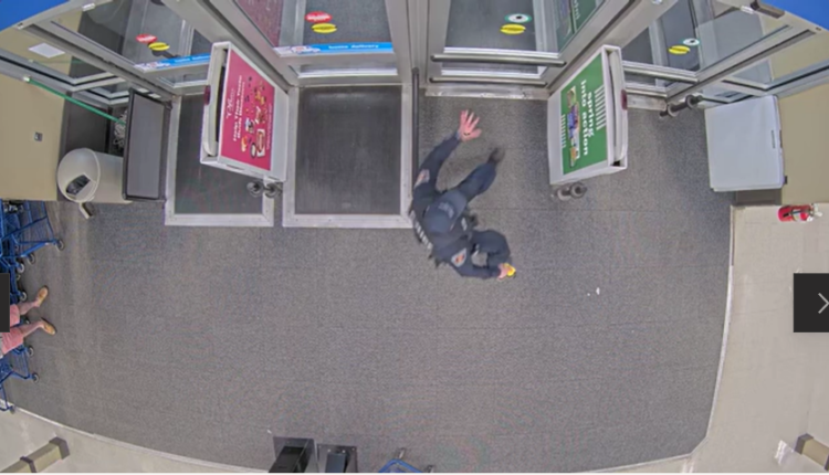 Video released by East Lansing police shows man going through self checkout before shooting
