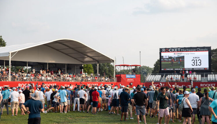 The Rocket Mortgage Classic is introducing several new amenities for fans when the tournament returns to Detroit Golf Club July 26-31. // Courtesy of the Rocket Mortgage Classic