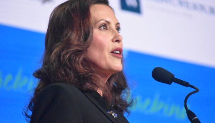Mackinac crowd erupts in cheers when Whitmer highlights fight to protect abortion rights ⋆ Michigan Advance