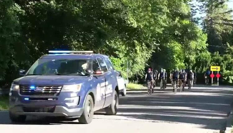 Memorial bike ride honors Lansing police officers who died on-duty
