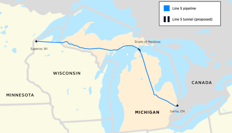 State panel says Line 5 tunnel application needs more info about fire, explosion risk ⋆ Michigan Advance