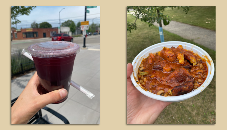 Happiness via juice from Detroit's Fork in Nigeria food truck
