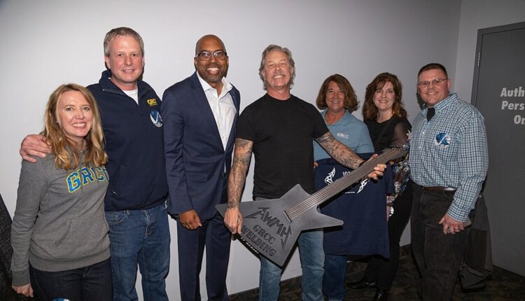 Metallica Donates To GRCC To Help Future Grand Rapids Workforce