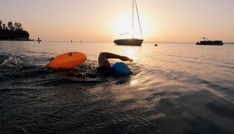 Open-water swimming in Grand Traverse Bay: A meditative escape from our busy world