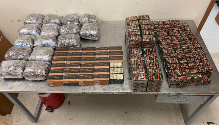 16,000 Rounds of Ammunition Seized at the Hidalgo International Bridge