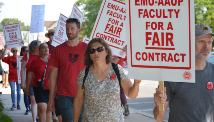 EMU faculty strike continues as university tries to force professors back to work ⋆ Michigan Advance