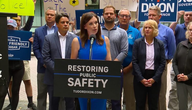 In Grand Rapids, Dixon rolls out public safety proposal