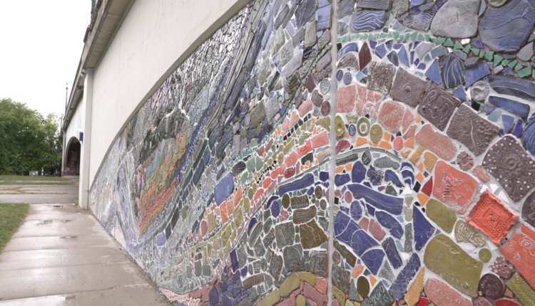 Shiawassee Street Mosaic Project in Lansing almost complete
