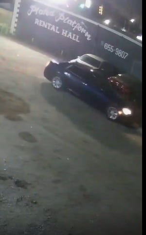 The Chrysler 300 was captured on camera in the Sept. 11 incident.