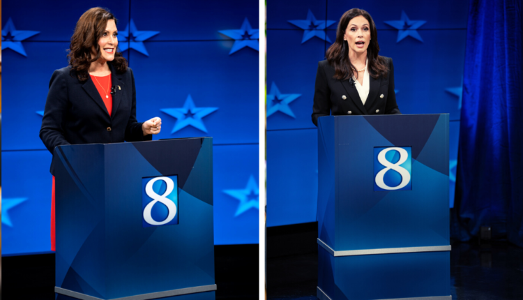 Whitmer stresses bipartisanship in debate, while Dixon says she has ‘terrorized’ the state ⋆ Michigan Advance