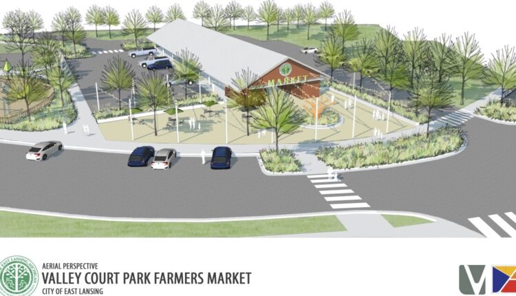 East Lansing seeks public input on Valley Court Park farmers market pavilion
