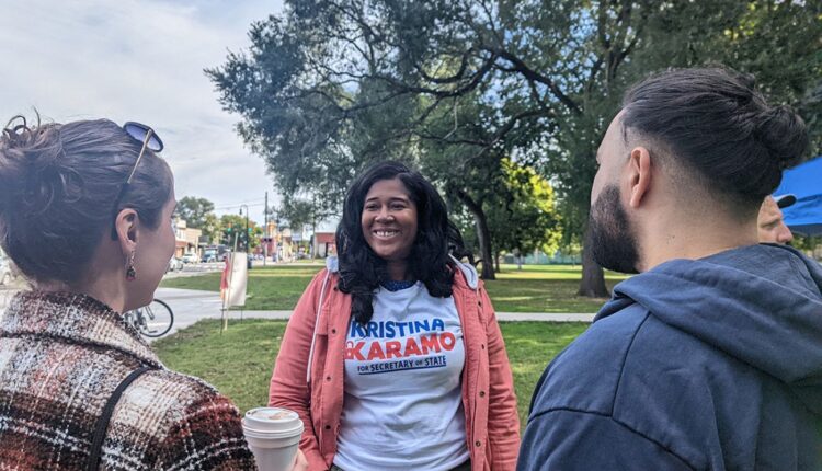 Kristina Karamo wants to invalidate mail-in ballots – but only in Detroit