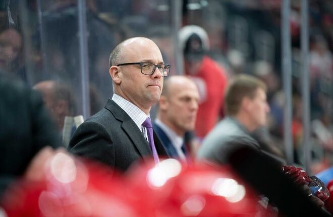 Jeff Blashill is an assistant coach for the Tampa Bay Lightning.  He'll face his former team, the Red Wings, on Tuesday.