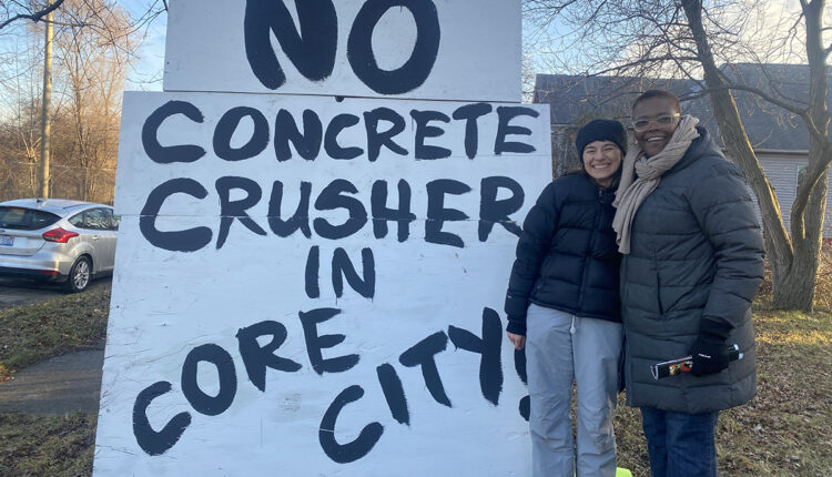 Core City organizes opposition to concrete crushing plant