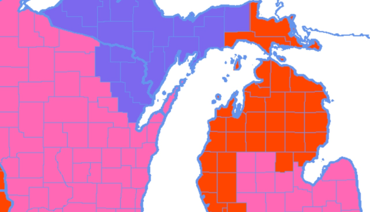 Blizzard Warnings expand across Lower Michigan, Southeast Lower goes to Winter Storm Warnings