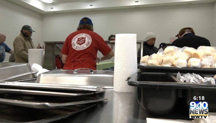 Traverse City Salvation Army Holds Postponed Christmas Meal