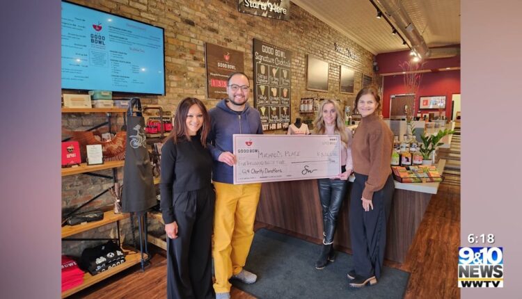 Good Bowl in Traverse City Donates $5,000 to Michael's Place
