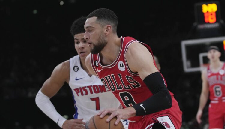 Chicago Bulls beat Detroit Pistons 126-108 in NBA Paris Game