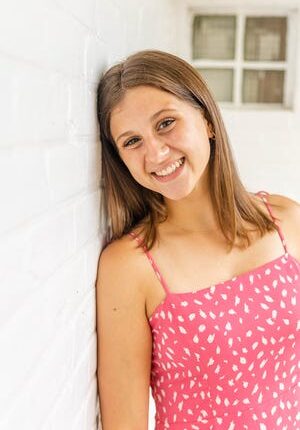 Abigail Frushour of DeWitt High School was the winner of the 2023 Mark S. McDaniel Legacy Scholarship essay contest.