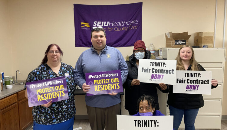 Muskegon nursing facility workers plan picket next week after contract negotiations break down ⋆ Michigan Advance