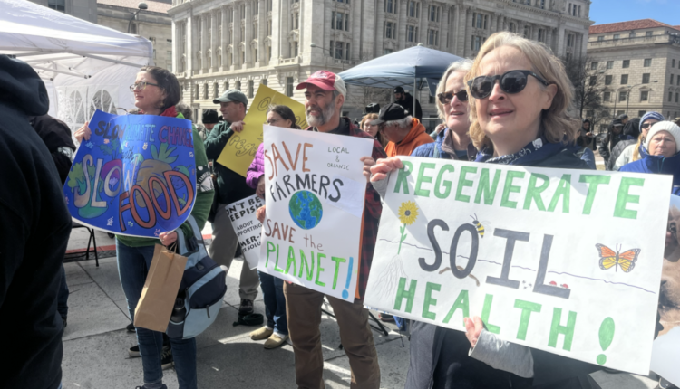 Progressive agriculture groups rally for land access, climate-smart policies in farm bill ⋆ Michigan Advance
