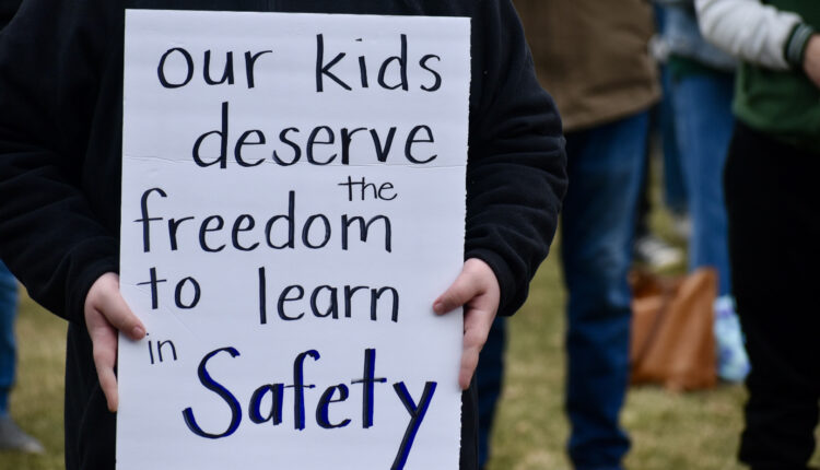 MSU shooting survivor Troy Forbush speaks at gun reform rally in Lansing ⋆ Michigan Advance
