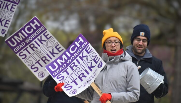 U of M and graduate workers settle unfair labor practice charges, school drops lawsuit for damages ⋆ Michigan Advance