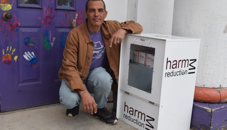 These bins once held newspapers. Now they hold Narcan — and hope. ⋆ Michigan Advance