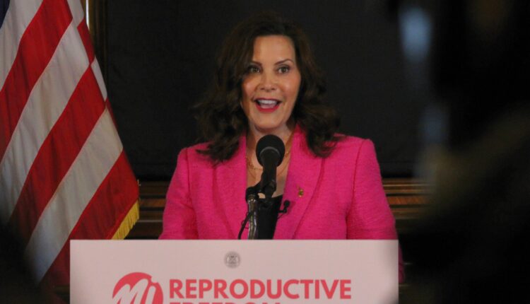 Whitmer signs bill repealing abortion insurance law she fought against a decade ago ⋆ Michigan Advance