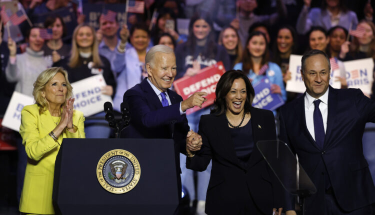 Biden, Harris vow to restore protections for abortion rights as 2024 campaign launches ⋆ Michigan Advance