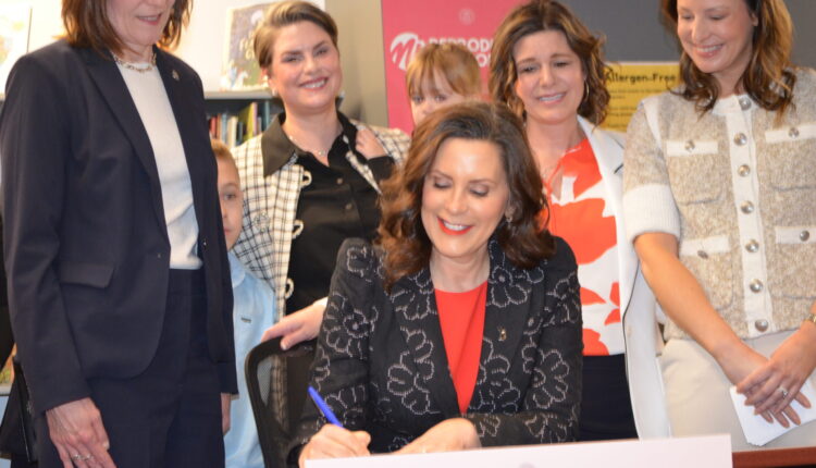 Whitmer signs surrogacy bills, calls them the 'most pro-family thing that the Legislature has done' • Michigan Advance