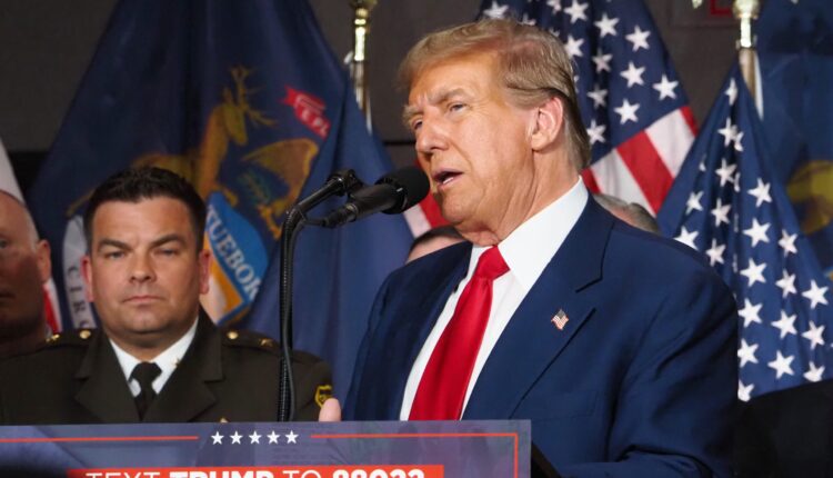 Trump attacks Biden on immigration after the domestic violence homicide of Michigan woman • Michigan Advance
