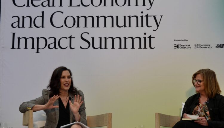 Whitmer, Duggan talk federal investments in Michigan’s clean energy economy • Michigan Advance